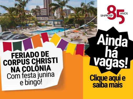festa junina na colônia