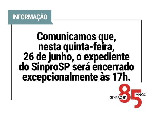 comunicado sinpro