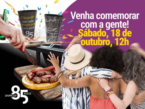 Festa 85 anos SinproSP